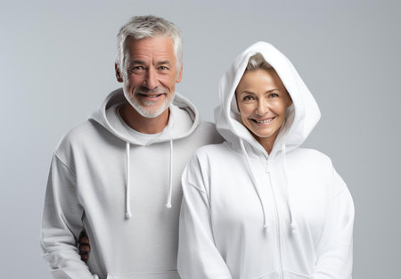 Elderly married coupleの素材