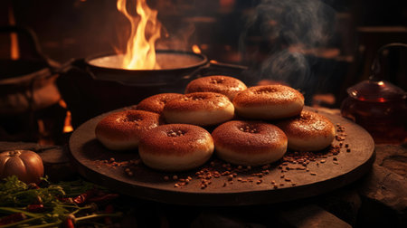 Hot fresh pastriesの素材