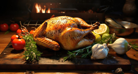 Baked Whole Chickenの素材