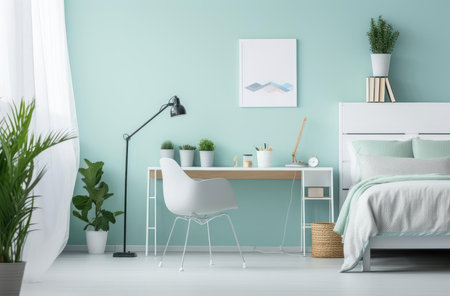 The interior of the living roomの素材