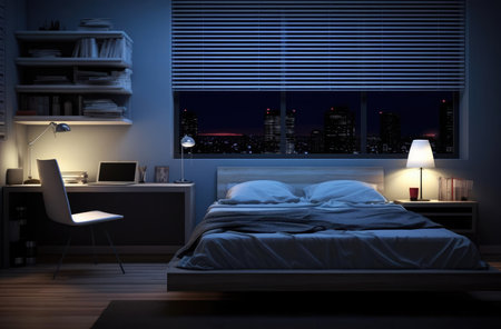 The interior of the living roomの素材