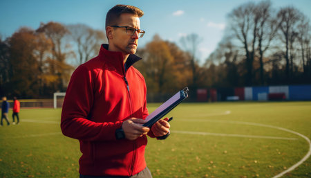 School physical education teacherの素材