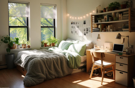 The interior of the living roomの素材