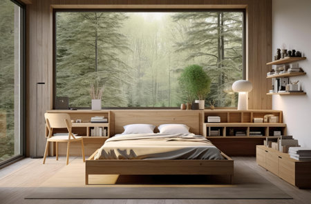 The interior of the living roomの素材