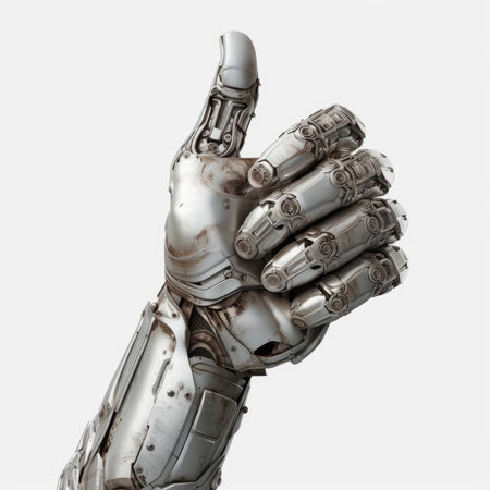 Robot Hand Showing Gesturesの素材