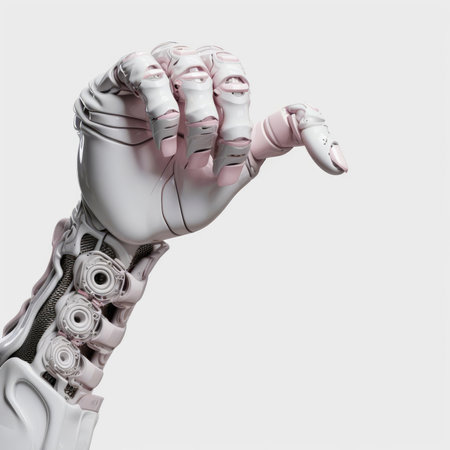 Robot Hand Showing Gesturesの素材