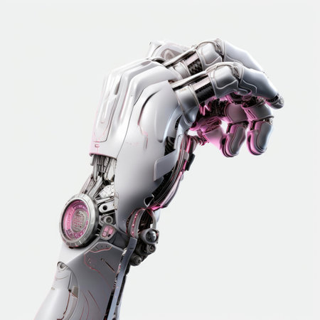 Robot Hand Showing Gesturesの素材