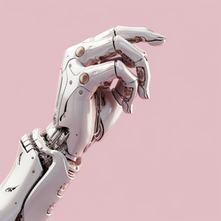 Robot Hand Showing Gesturesの素材