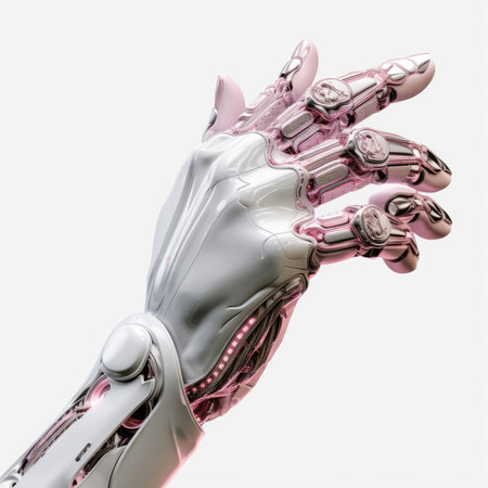 Robot Hand Showing Gesturesの素材