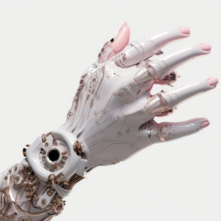 Robot Hand Showing Gesturesの素材