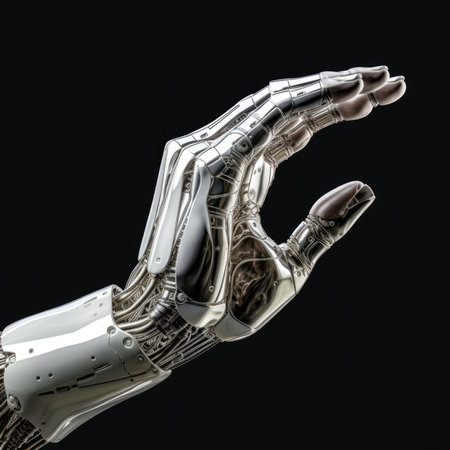 Robot Hand Showing Gesturesの素材
