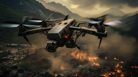 Combat FPV droneの素材