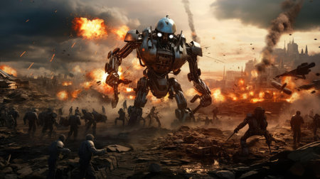 War Between Humans and Robotsの素材