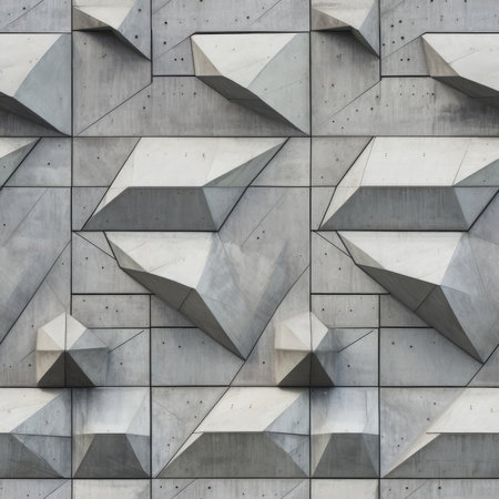The facade of a modern houseの素材