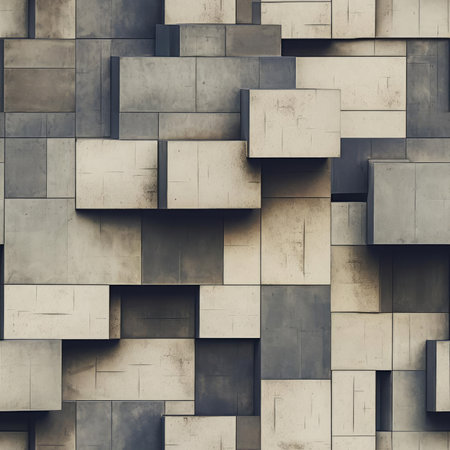 The facade of a modern houseの素材