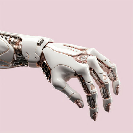 Robot Hand Showing Gesturesの素材