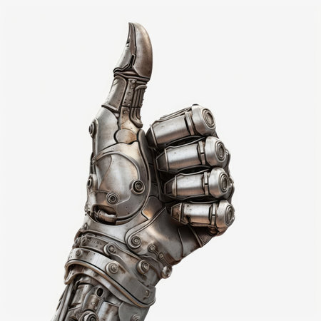 Robot Hand Showing Gesturesの素材