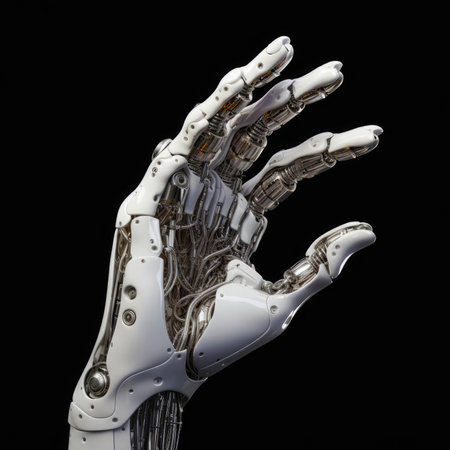Robot Hand Showing Gesturesの素材