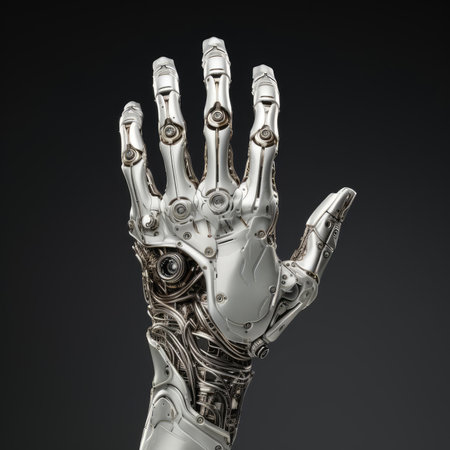 Robot Hand Showing Gesturesの素材