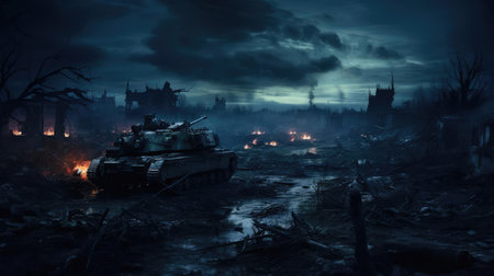 Battlefield, Night Battleの素材