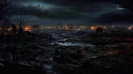 Battlefield, Night Battleの素材