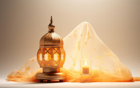 Religious islamic lampの素材