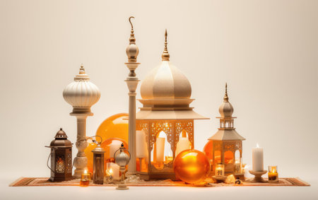 Religious islamic lampの素材