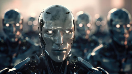 Group of Combat Robots Soldiersの素材