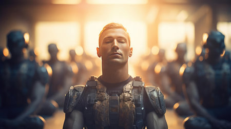 Group of Combat Robots Soldiersの素材