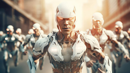 Group of Combat Robots Soldiersの素材