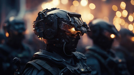Group of Combat Robots Soldiersの素材
