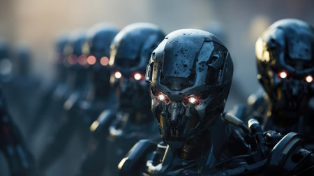 Group of Combat Robots Soldiersの素材