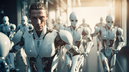 Group of Combat Robots Soldiersの素材