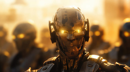 Group of Combat Robots Soldiersの素材