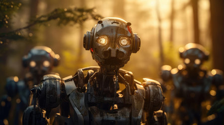 Group of Combat Robots Soldiersの素材