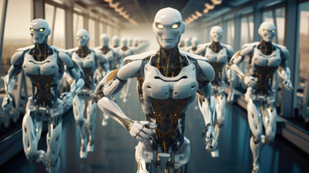 Group of Combat Robots Soldiersの素材