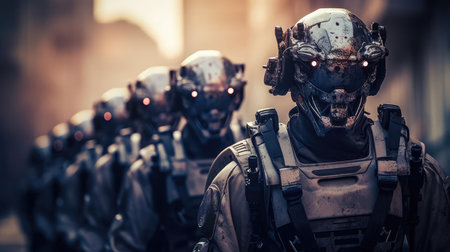 Group of Combat Robots Soldiersの素材