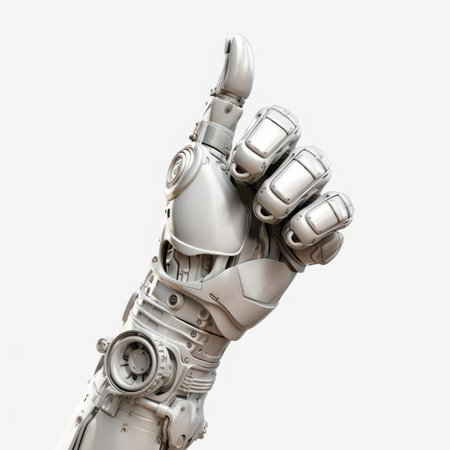 Robot Hand Showing Gesturesの素材