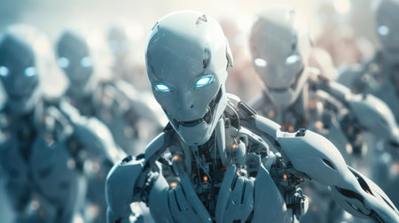 Group of Combat Robots Soldiersの素材