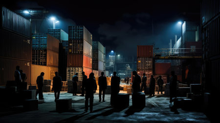 Dark Time of the Day: People from Crimeの素材