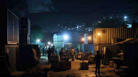 Dark Time of the Day: People from Crimeの素材