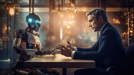 Human-robot collaboration with AIの素材
