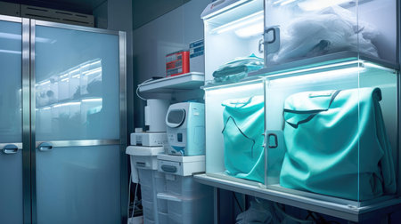 Bright Medical Sterilization Roomの素材