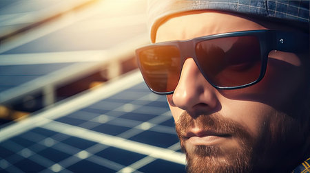 Solar Panel Design and Installation Engineerの素材