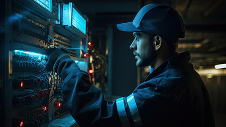 Security Systems Engineer at Workの素材