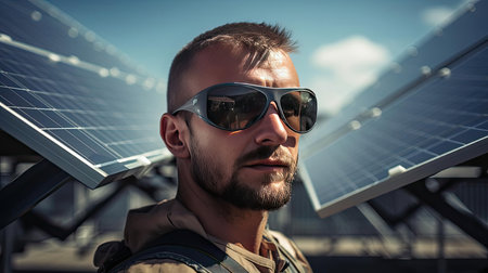 Solar Panel Design and Installation Engineerの素材