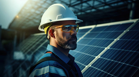 Solar Panel Design and Installation Engineerの素材