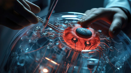 Biomedical Engineer Developing Medical Devicesの素材