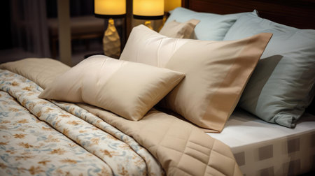 Comfortable cozy bedroomの素材