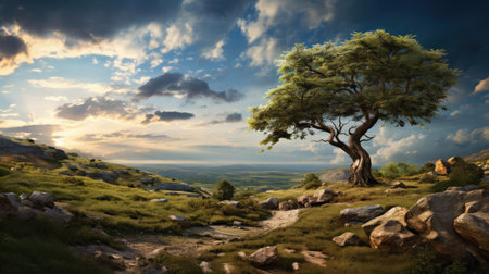 Beautiful natural landscapeの素材